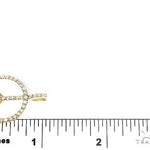 14k Gold Peace and Love Small Pendant Set 66337 - Image 7