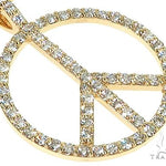 14k Gold Peace and Love Pendant Set 66339 - Image 4