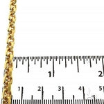 14k Yellow Gold Solid Cable Link 4.5mm 20 inches 68151 - Image 6
