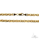 14k Gold Solid Cable link 4.5mm 22 inches   68152 - Image 4