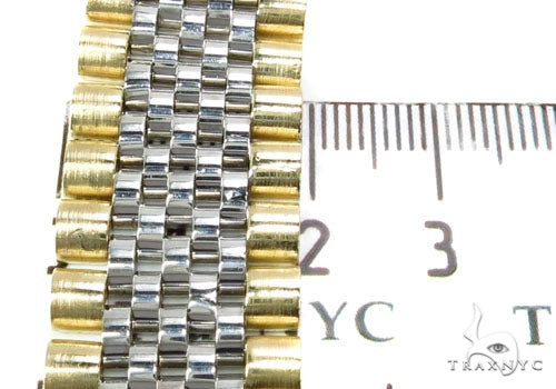 14k Gold Diamond Maple Leaf Bracelet-40034 - Image 10