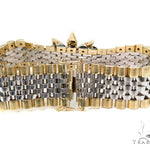 14k Gold Diamond Maple Leaf Bracelet-40034 - Image 4