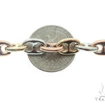 14k Three Tone Gold Solid Anchor Link Chain 66222 - Image 5