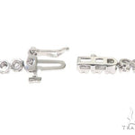 14k Two Tone Rose and White Gold Diamond Chain 64967 - Image 10