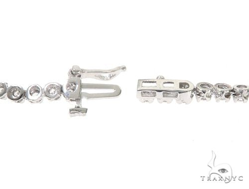 14k Two Tone Rose and White Gold Diamond Chain 64967 - Image 10