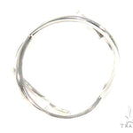 14k White Gold 'X' Ring 44520 - Image 4