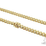 14k Yellow Gold Solid Miami Cuban 4.1mm 22 inches 33 grams 68201 - Image 3