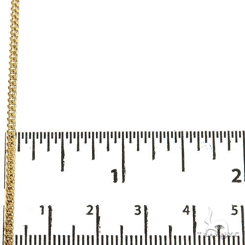 14k Yellow Gold  Thin Miami Cuban 2mm 22 inches 68863 - Image 4