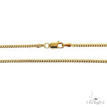 14k Yellow Gold  Thin Miami Cuban 2mm 20 inches 68862 - Image 5