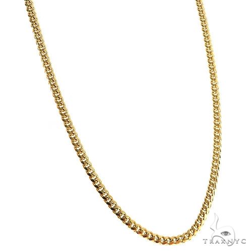 14k Yellow Gold  Thin Miami Cuban 2.6 mm 24 inches 69983 - Image 2
