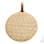 14k Yellow Gold 1 Inch Customizable Photo Pendant 65045 - Image 3