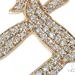 14k Yellow Gold Diamond Pendant 64646 - Image 4