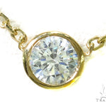14k Yellow Gold Necklace-39998 - Image 4