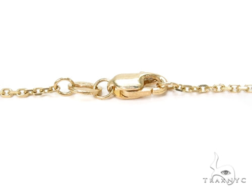 14k Yellow Gold Necklace-39998 - Image 5