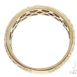 14k Yellow Gold Diamond Ring Wedding Band 65070 - Image 4