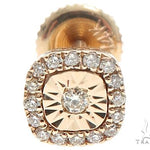 14k Gold Diamond Stud Earrings 64901 - Image 6