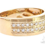 14k Yellow Gold Diamond Wedding Band 65068 - Image 3