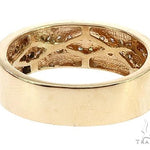 14k Yellow Gold Diamond Wedding Band 65068 - Image 4