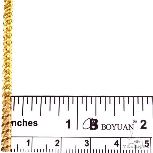 14k Yellow Gold Franco Chain 26 Inches 3mm 65540 - Image 5