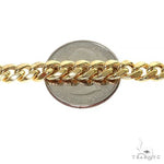 14k Yellow Gold Hollow Miami Cuban Link Chain 6.6mm 24 inches 69643 - Image 5