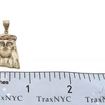 14k Yellow Gold Jesus Pendant 35495 - Image 6
