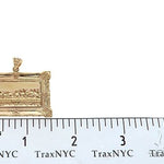 14k Yellow Gold Last Supper Pendant 44366 - Image 6