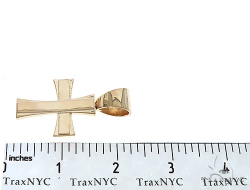 14k Yellow Gold Masterpiece Cross 65100 - Image 5