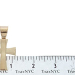 14k Yellow Gold Masterpiece Cross 65100 - Image 6