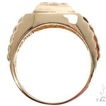 14k Yellow Gold Men's Diamond Ring 64663 - Image 7