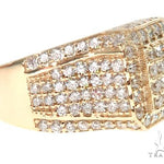 14k Yellow Gold Men's Diamond Ring 64665 - Image 3