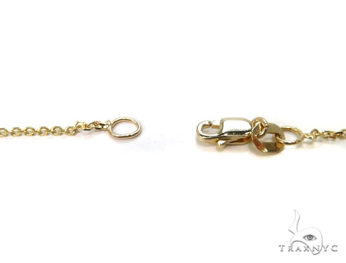 14k Yellow Gold Onyx Necklace 40017 - Image 7