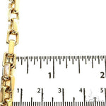 14k Yellow Gold Solid Anchor Cable Link Chain 8mm 24 Inches 70125 - Image 3