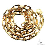 14k Yellow Gold Solid Anchor link 14mm 34 inches 69499 - Image 3