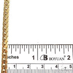 14k Yellow Gold Solid Franco Link Chain 4.6mm 24 Inches 70151 - Image 7