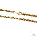 14k Yellow Gold Solid Franco Link Chain 4.6mm 24 Inches 69992 - Image 3
