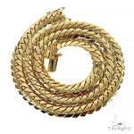 14k Yellow Gold Solid Mimi Cuban Link Chain 70608 - Image 2