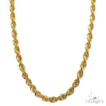 10k Yellow Gold Solid Rope chain 2.7mm 24 inches 70544 - Image 1