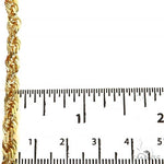 14k Yellow Gold Solid Rope Chain 5.7mm 20 inches 69734 - Image 5