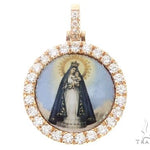 14k Yellow Gold Diamond Pendant 65027 - Image 1