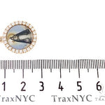 14k Yellow Gold Diamond Pendant 65027 - Image 7