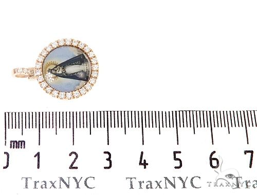 14k Yellow Gold Diamond Pendant 65027 - Image 7