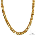 14k Yellow gold Thin Solid Wheat  3.5mm 24 inches   68265 - Image 1