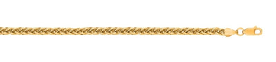 14k Yellow Gold 3.3mm 20 Inches Wheat link 38180 - Image 1