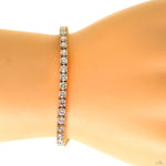 Diamond Tennis Bracelet 3.7 mm 8 inches 69813 - Image 6