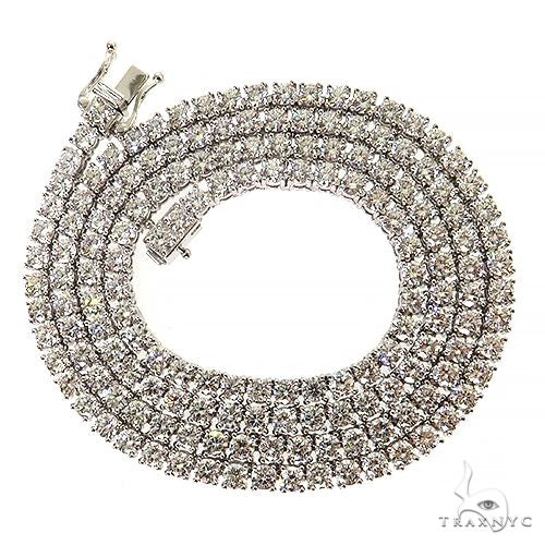 15 Pointer Diamond Tennis Chain (Lab) 69110 - Image 3