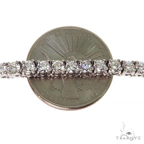 15 Pt Diamond Tennis Chain(Lab) 68458 - Image 6