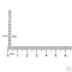 15 pt Diamond Tennis Bracelet (Lab) 70559 - Image 6