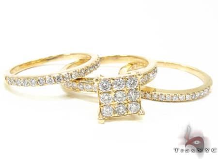 Galina Wedding Ring Set 15687 - Image 7
