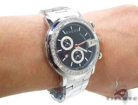 Diamond Gucci Watch 16641 - Image 13