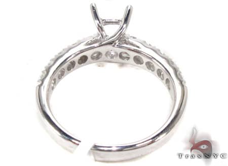 Prong Eternity Semi Mount Ring 16855 - Image 7